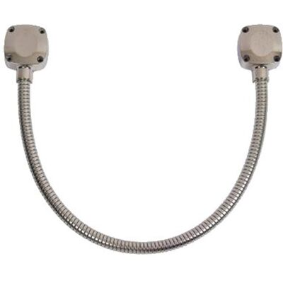 Passe cable en applique renforcé embouts carrés en inox SEWOSY DLRI10EC Argent - Publicité Passe cable en applique renforcé embouts carrés en inox SEWOSY DLRI10EC Argent - Publicité