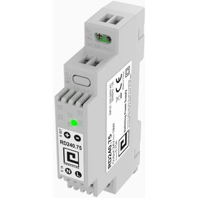 Alimentation à découpage rail DIN 1MOD 0,75 A 18 W HERACLES PCA-ALIMRD240.75 - Publicité Alimentation à découpage rail DIN 1MOD 0,75 A 18 W HERACLES PCA-ALIMRD240.75 - Publicité