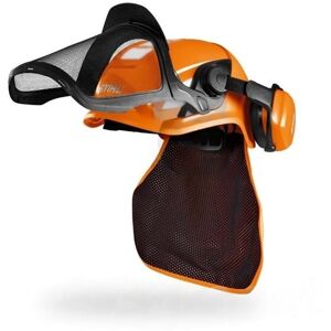 Casque de protection ADVANCE X-Vent avec protège-nuque STIHL 0000-888-0805 Orange - Publicité Casque de protection ADVANCE X-Vent avec protège-nuque STIHL 0000-888-0805 Orange - Publicité