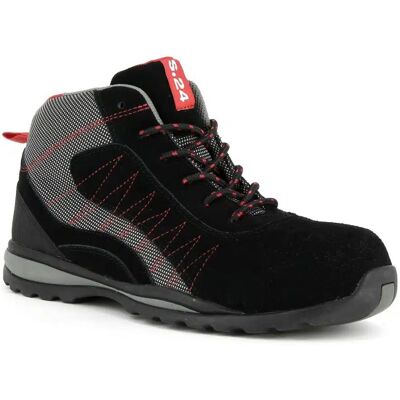 Chaussure de sécurité haute S1P HRO HI CI SRA MOUVEMENT noir/gris P43 S24 LEVANT-43 Noir - Publicité Chaussure de sécurité haute S1P HRO HI CI SRA MOUVEMENT noir/gris P43 S24 LEVANT-43 Noir - Publicité