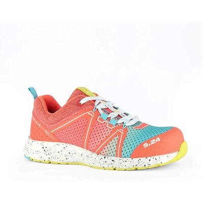 Chaussures de travail basses MAIANA P 39 S24 6332 Rose - Publicité Chaussures de travail basses MAIANA P 39 S24 6332 Rose - Publicité