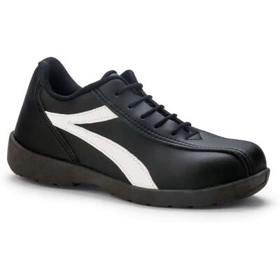 Chaussure de sécurité basse femme S3 WRU SRC FASHION noir/blanc P41 S24 MAELA-41 Noir - Publicité Chaussure de sécurité basse femme S3 WRU SRC FASHION noir/blanc P41 S24 MAELA-41 Noir - Publicité