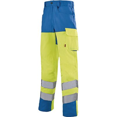 Pantalon de travail haute visibilité IRIS WORK VISION 2 jaune fluo/bleu azur T1 LAFONT LA-1HVNXCP-6-592-1 Jaune fluo - Publicité Pantalon de travail haute visibilité IRIS WORK VISION 2 jaune fluo/bleu azur T1 LAFONT LA-1HVNXCP-6-592-1 Jaune fluo - Publicité
