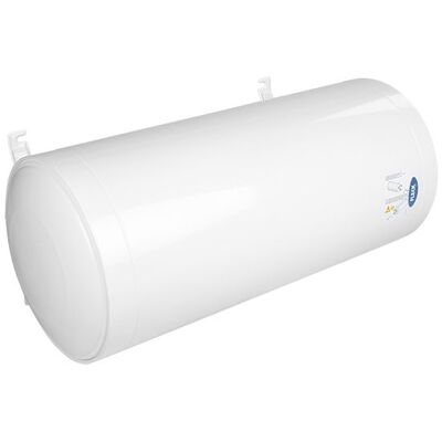 Chauffe-eau électrique blindé horizontal mural sortie droite 200 L D530 ARISTON 3010891 Blanc - Publicité Chauffe-eau électrique blindé horizontal mural sortie droite 200 L D530 ARISTON 3010891 Blanc - Publicité
