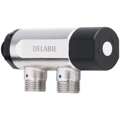 Mitigeur thermostatique PREMIX COMPACT M1/2'' DELABIE 733015 - Publicité Mitigeur thermostatique PREMIX COMPACT M1/2'' DELABIE 733015 - Publicité