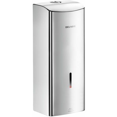 Distributeur de savon liquide électronique mural 1 L DELABIE 512066P Gris clair - Publicité Distributeur de savon liquide électronique mural 1 L DELABIE 512066P Gris clair - Publicité