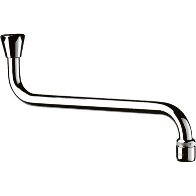 Bec girafe universel F3/4 L350 avec brise-jet DELABIE 964350 - Publicité Bec girafe universel F3/4 L350 avec brise-jet DELABIE 964350 - Publicité
