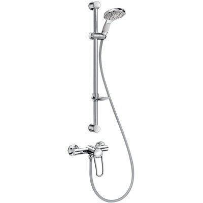 Colonne de douche Delabie avec mitigeur SECURITHERM EP monocommande - 2739EPKIT - Publicité Colonne de douche Delabie avec mitigeur SECURITHERM EP monocommande - 2739EPKIT - Publicité