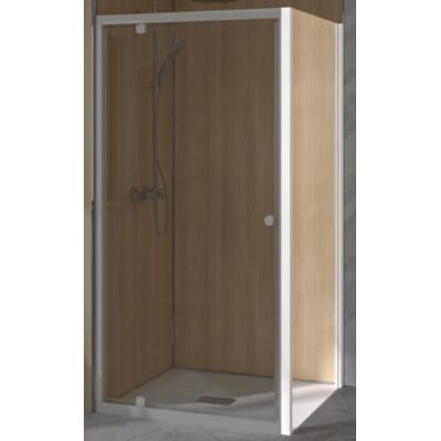 Paroi de douche SUPRA III FIXE 90 cm profilé blanc avec verre transparent KINEDO PA1572BTN Blanc - Publicité Paroi de douche SUPRA III FIXE 90 cm profilé blanc avec verre transparent KINEDO PA1572BTN Blanc - Publicité