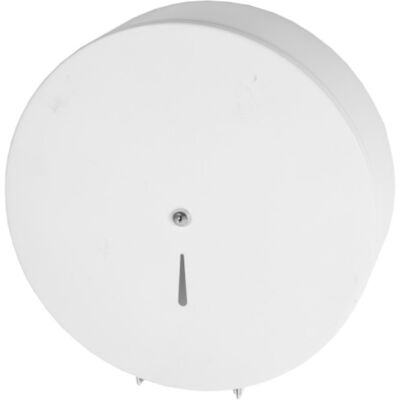 Dérouleur de papier WC en époxy blanc mat rond 220 mm AKW 23614WH Blanc - Publicité Dérouleur de papier WC en époxy blanc mat rond 220 mm AKW 23614WH Blanc - Publicité