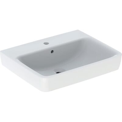 Lavabo Geberit Renova Plan Murale - 60x48cm Blanc - Publicité Lavabo Geberit Renova Plan Murale - 60x48cm Blanc - Publicité