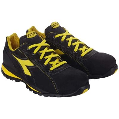 DIADORA S.P.A Chaussures de sécurité basses GLOVE II LOW S3 SRA HRO noir/jaune P42 DIADORA SPA 701.170235 Noir - Publicité DIADORA S.P.A Chaussures de sécurité basses GLOVE II LOW S3 SRA HRO noir/jaune P42 DIADORA SPA 701.170235 Noir - Publicité
