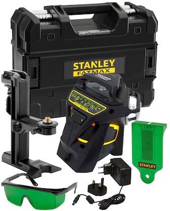 Niveau laser multiligne X3G-360° vert + trépied - STANLEY-FATMAX - FMHT1-77356