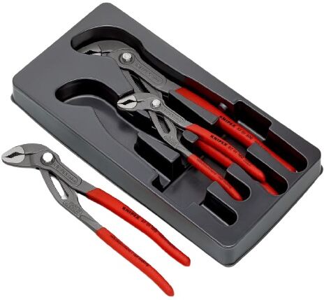 Jeu de 3 pinces multiprises COBRA® - KNIPEX - 00 20 09 V02