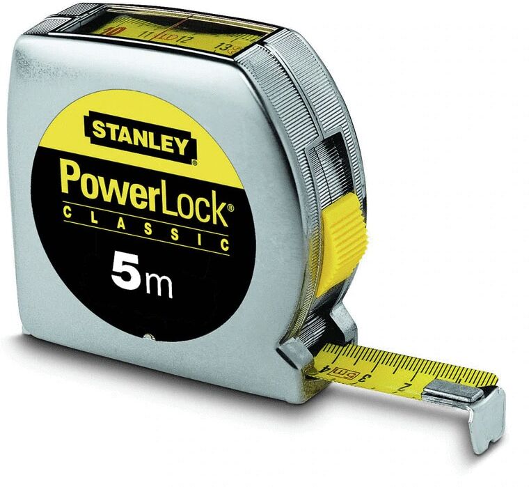 Mètre ruban Powerlock 5mx19mm lecture directe - STANLEY - 0-33-932