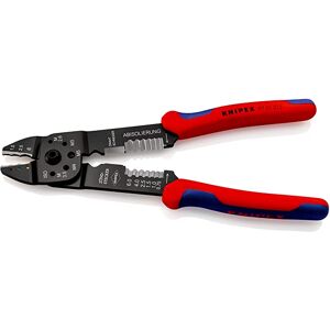 Pince à sertir multifonction capacité 0,5 - 6 mm² KNIPEX 97 21 215 - Publicité Pince à sertir multifonction capacité 0,5 - 6 mm² KNIPEX 97 21 215 - Publicité