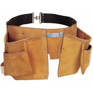 Ceinture double porte outils-clous cuir STANLEY 2-93-200 - Publicité Ceinture double porte outils-clous cuir STANLEY 2-93-200 - Publicité