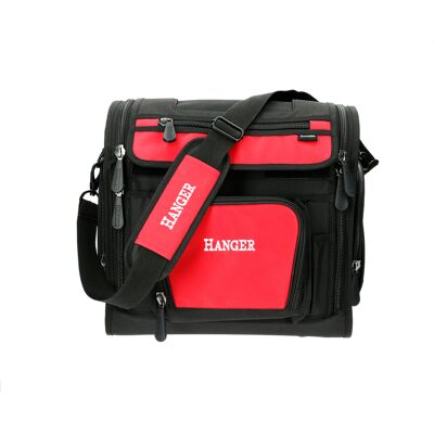 Sac à outils textile 18 litres HANGER 510110 Noir - Publicité Sac à outils textile 18 litres HANGER 510110 Noir - Publicité