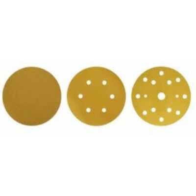 Disque abrasif Hookit diamètre 150 mm boite de 100 grain 400 3M 63364 Doré - Publicité Disque abrasif Hookit diamètre 150 mm boite de 100 grain 400 3M 63364 Doré - Publicité