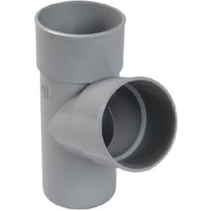 Culotte PVC simple mâle-femelle D 100 mm gris NICOLL BT16GT Gris - Publicité Culotte PVC simple mâle-femelle D 100 mm gris NICOLL BT16GT Gris - Publicité