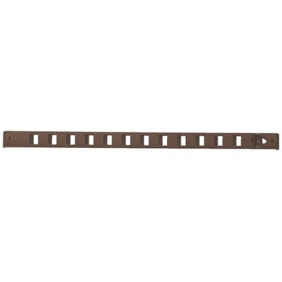 Grille glissière 375 x 22 mm brun RENSON 00485203 - Publicité Grille glissière 375 x 22 mm brun RENSON 00485203 - Publicité