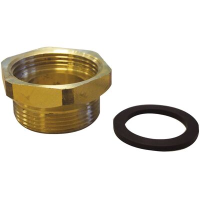 Kit rallonge en laiton à visser 1''1/2 entraxe 20 mm THERMADOR ZKE40 - Publicité Kit rallonge en laiton à visser 1''1/2 entraxe 20 mm THERMADOR ZKE40 - Publicité