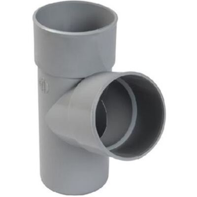 Culotte PVC simple mâle-femelle D 100 mm gris NICOLL BT16GT Gris - Publicité Culotte PVC simple mâle-femelle D 100 mm gris NICOLL BT16GT Gris - Publicité