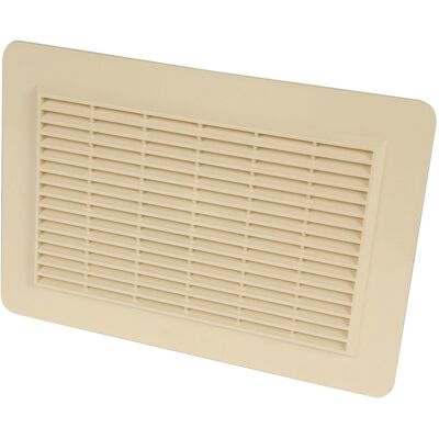 Grille de ventilation en applique rectangulaire pour façades type 200 cm² sable NICOLL 1GAPM2 - Publicité Grille de ventilation en applique rectangulaire pour façades type 200 cm² sable NICOLL 1GAPM2 - Publicité