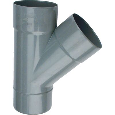WAVIN Culotte PVC 45° Mâle-Femelle - Raccord de tuyauterie - Publicité WAVIN Culotte PVC 45° Mâle-Femelle - Raccord de tuyauterie - Publicité