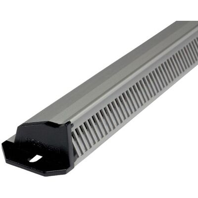 Grille extérieure auto-réglable hauteur 35 mm longueur 475 mm aluminium RENSON 10435 - Publicité Grille extérieure auto-réglable hauteur 35 mm longueur 475 mm aluminium RENSON 10435 - Publicité