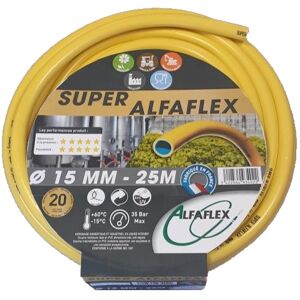 ALFAFLEX Tuyau d'arrosage diamètre 15mm longueur 25m SUPER - ALFAFLEX - AFSUP15025