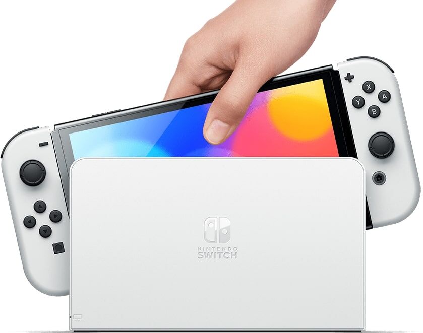 Switch OLED blanc - NINTENDO