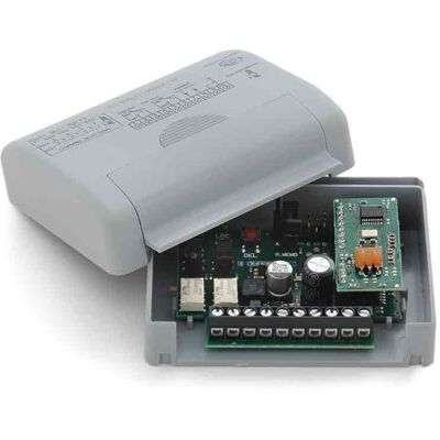 Mini récepteur radio 2 canaux 12 / 24 V AC-DC CARDIN RQM504C2 - Publicité Mini récepteur radio 2 canaux 12 / 24 V AC-DC CARDIN RQM504C2 - Publicité