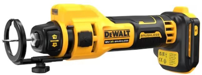 Fraiseuse plaques de plâtre 18V XR (sans batterie ni chargeur) - DEWALT - DCE555N-XJ