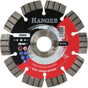 Disque diamant universel Premium 125 mm hauteur 12 mm pour le béton segment HANGER 150040 - Publicité Disque diamant universel Premium 125 mm hauteur 12 mm pour le béton segment HANGER 150040 - Publicité