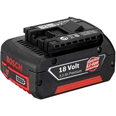 Batterie 18V HD coulissante 3 Ah BOSCH 2607336236 - Publicité Batterie 18V HD coulissante 3 Ah BOSCH 2607336236 - Publicité