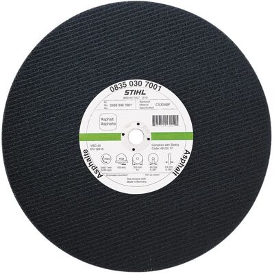 Disque en résine STIHL pour découper l'asphalte - K-DG - 0835-030-7002 - Publicité Disque en résine STIHL pour découper l'asphalte - K-DG - 0835-030-7002 - Publicité