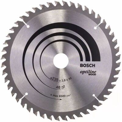 Lame de scie circulaire 300 x 30 x 3,2 mm Optiline Wood pour le bois 48 dents BOSCH 2608640672 - Publicité Lame de scie circulaire 300 x 30 x 3,2 mm Optiline Wood pour le bois 48 dents BOSCH 2608640672 - Publicité