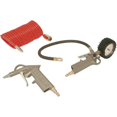 Kit MF 3 accessoires (tuyau + pistolet + soufflette) LACME LACAIR 325702 - Publicité Kit MF 3 accessoires (tuyau + pistolet + soufflette) LACME LACAIR 325702 - Publicité