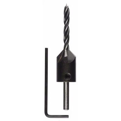 Mèche hélicoïdale avec fraise à lamer diamètre 5 mm longueur 85 mm BOSCH 2608596392 - Publicité Mèche hélicoïdale avec fraise à lamer diamètre 5 mm longueur 85 mm BOSCH 2608596392 - Publicité