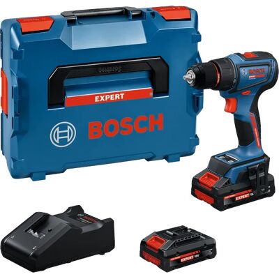 Perceuse-visseuse 18 V EXSR18V-90 + 2 batteries 4 Ah EXBA18V-40 + chargeur rapide + coffret L-BOXX BOSCH EXPERT 06019R2101 - Publicité Perceuse-visseuse 18 V EXSR18V-90 + 2 batteries 4 Ah EXBA18V-40 + chargeur rapide + coffret L-BOXX BOSCH EXPERT 06019R2101 - Publicité