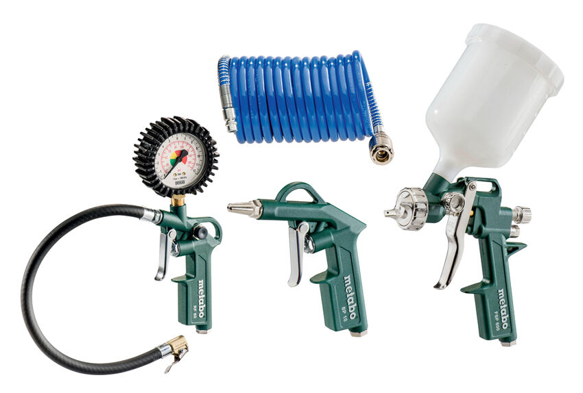 METABO Sets de 4 outils à air comprimé pneumatique LPZ 4 - METABO - 601585010