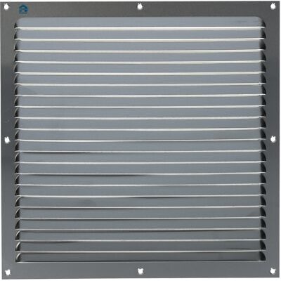 Renson - E 436 - 300x300 - Argent - Grille - Publicité Renson - E 436 - 300x300 - Argent - Grille - Publicité