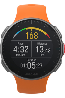 Montre connectée Polar Montre GPS Multisport avec cardio au poignet - Publicité