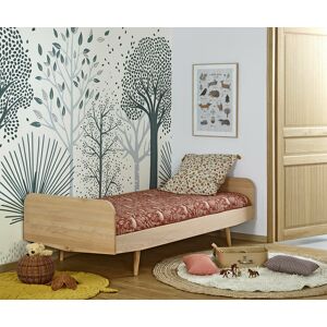 Ma Chambre d'Enfant Lit enfant avec sommier Eden  Bois naturel 90x190 cm