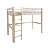 Ma Chambre d’Enfant Lit mezzanine ado Cargo Bois naturel 90×190 cm