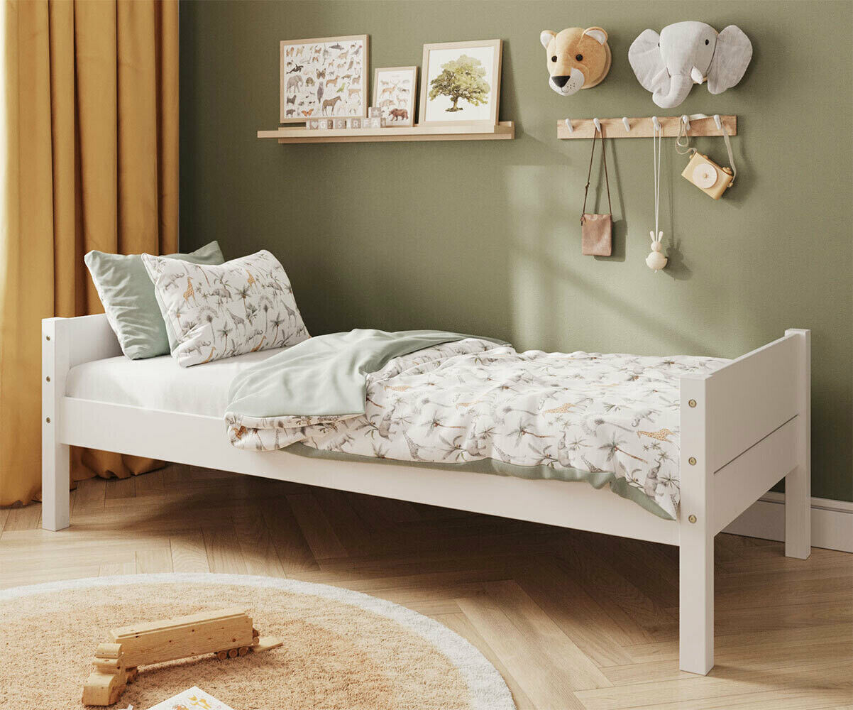 Ma Chambre d'Enfant Lit enfant Combeebed Blanc 90x200 cm/Opt:Sans caches sommier