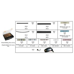 RESTAGRAF Assortiment, gaine thermorétractable (Ref: 18)