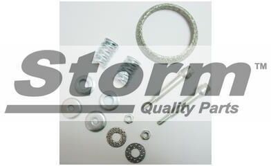 Storm Kit d'assemblage, tuyau d'échappement pour PEUGEOT: 106, Partner, 306, Boxer, Ranch & CITROËN: Berlingo, Saxo, Xsara, ZX, Jumper (Ref: F1676)