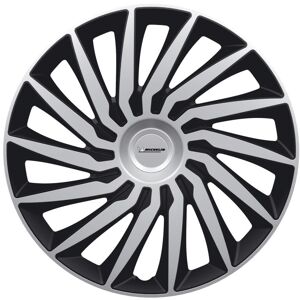 Michelin Enjoliveur quantité : 4, Argent / Noir (Ref: 009025)